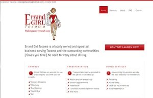 Errand Girl Tacoma website