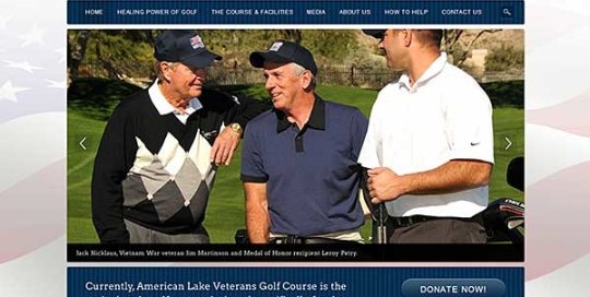 Friends of American Lake Veterans Golf Course website makeover