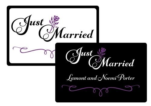 NW-Premier-Transportation-Just-Married-Car-Magnets-by-Go-To-Graphics-Gal